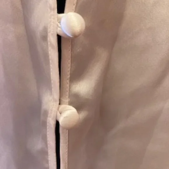 White Satiny Robe - Picture 8 of 12